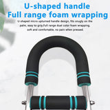 40KG U Shape Hand Gripper Strengths Twister Arm Trainer Power Twister Bar Fitness Equipment for Men and Women Home Workout
