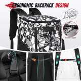 Sports Training Equipment Basketball Backpack with Separate Ball Holder & Shoes Compartment Gym Backpack for Basketball Soccer