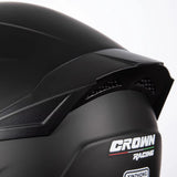 Full Face Motorcycle Helmet - Dual Lens DOT Certified All-Season Helmet