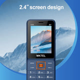 G36 3G Dual SIM Feature Phone with 2.4-Inch Screen, 1800mAh Battery, MP3/MP4/FM Radio, Bluetooth, and GPRS for Seniors