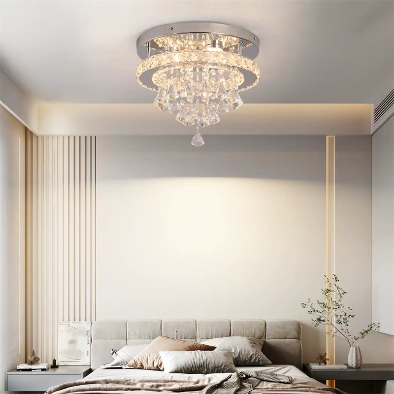 Modern Dimmable for Bedroom Pendant Light with Remote Control Dining Room Fixtures Home Decor Hanging Chandelier Ceiling Lamp