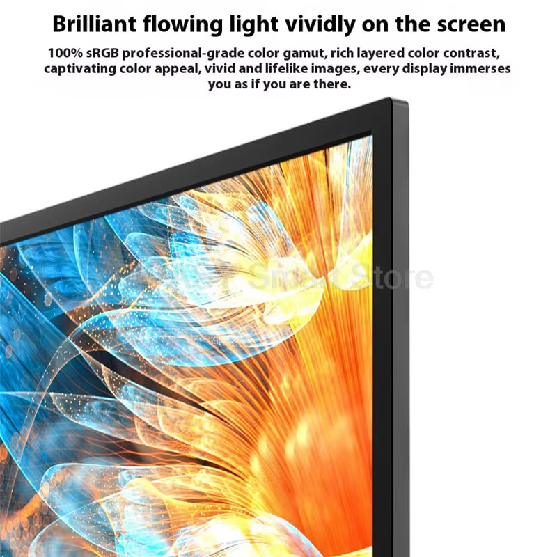 18.5 Inch 100HZ Portable Monitor 1080P HD IPS Panel 100%Srgb Color Gamut Display Dual Speakers for Switch PC Secondary Screen