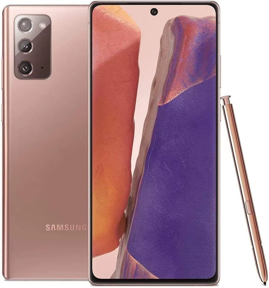 Galaxy Note20 Note 20 5G N981U1 6.7 Inch 8GB RAM 128GB ROM Octa-Core Snapdragon 865+ NFC Original Note 20 Smartphone