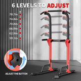 Dip Station - Home Gym Strength Training Pull-Ups Dip-Ups 330Lbs