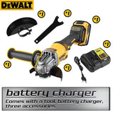 DCG414 18V Max XR Brushless 125mm Angle Grinder - 8800 RPM for Metal, Wood, and Pipe Cutting & Polishing