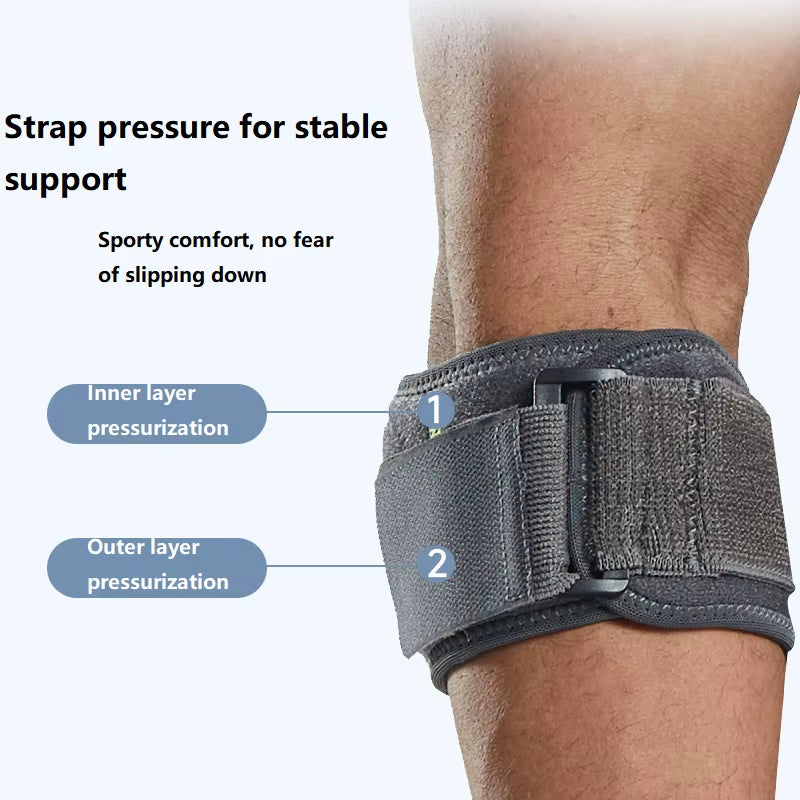 2PCS Fitness Elbow Protector Tennis Elbow Brace Protector Brace Tendinitis Pads Elbow Support HXHZ05