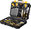 158-Piece General Household and Auto Repair Tool Set with Plastic Storage Toolbox