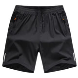 Sports Shorts Man Summer Ice Silk Beach Pants Casual Loose Thin Basketball Running Gym Clothing Shorts Sweat Wicking Hygroscopic