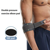 2PCS Fitness Elbow Protector Tennis Elbow Brace Protector Brace Tendinitis Pads Elbow Support HXHZ05
