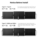 14.1Inch Laptops Screen Extender Triple Dual FHD 1200P IPS Portable Monitors for Windows Macbook Chrome 13.3-17.3 Inch