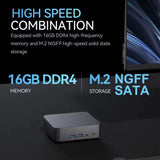 Mini PC Windows 11  Core I9 8950HK 16GB DDR4 512GB 1TB SSD PC Gamer Computer Dual WIFI 6 BT5.2 4K HD Mini Gaming Pc Desktop