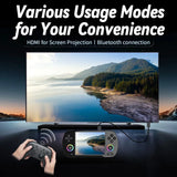 RG40XX H Handheld Game Console 4'' Screen Linux System Joystick RGB Lighting Effect RG40XXH Video Player Trimui Console