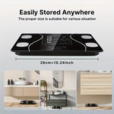 Intelligent Digital Body Scale with Backlit LED Display Screen,Weighing up to 400 Pounds,Ideal for Weight Management & Fitness