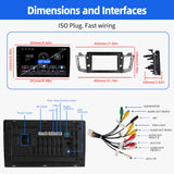 10.1" 2Din Android for Toyota RAV4 4 XA40 5 XA50 2012 - 2018 Car Radio Carplay Multimedia Video Player Navigation Stereo GPS JBL