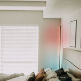 60-Inch RGB LED Corner Floor Lamp for Living Room, Bedroom, and Game Room