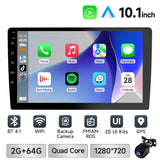 7 9 10 Inch 2Din Car Stereo with Wireless Carplay and Android Auto Car Radio with BT4.1 Backup Camera Mirror Link GPS Wifi FM AM