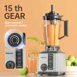 1200W Countertop Blender with 100Oz Pitcher, Blender Food Processor Combo, 3-Cup Chopper & Grinder