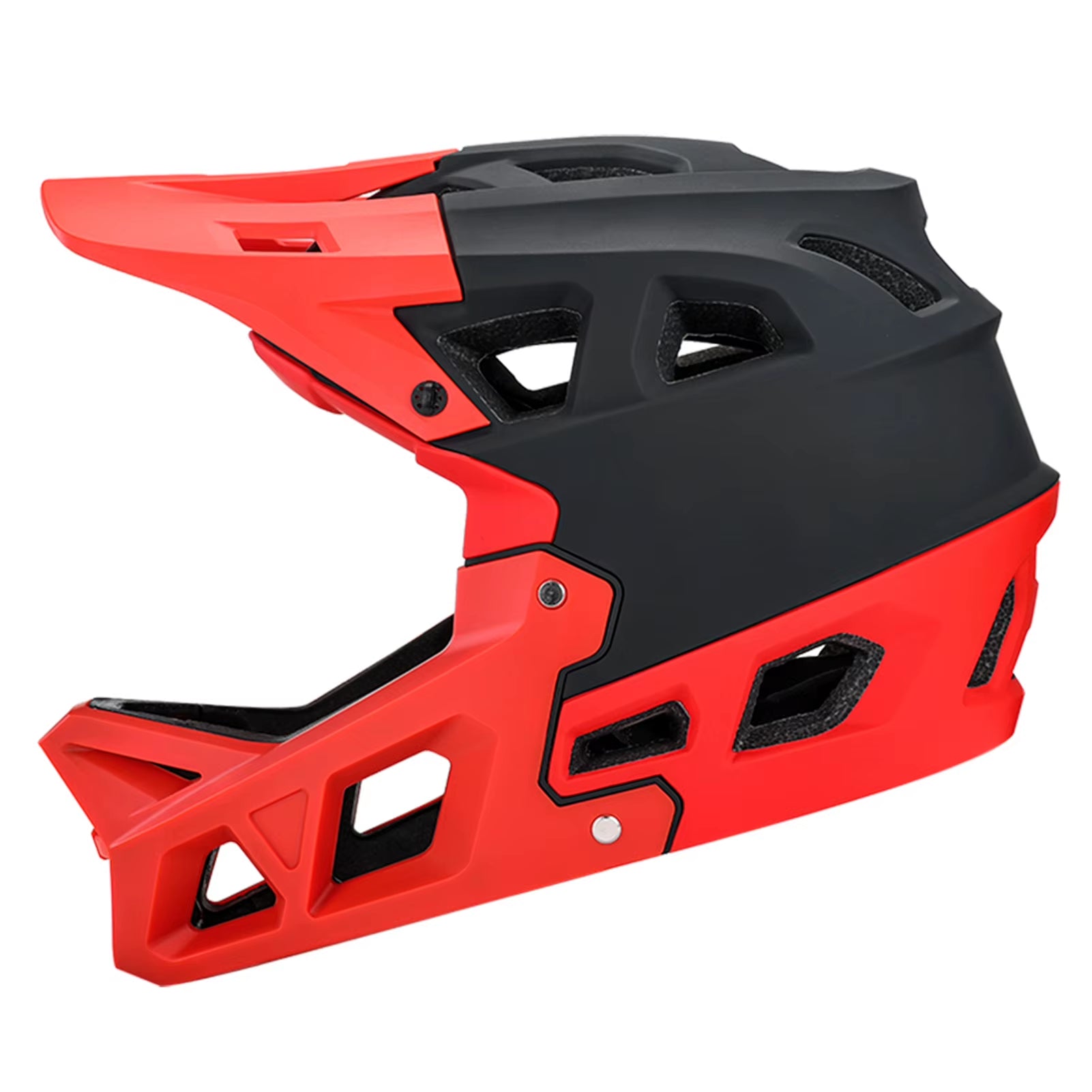 Full Face Mountain Bike Helmet Adult Racing Downhill MTB Helmet for Men/Women Adult Mountain Bike Helmet with Visor over 31 Vent