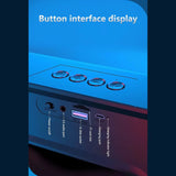 Wireless Bluetooth Subwoofer Bass Surround Sound Bar Speaker System Music Player for Laptop Cellphones TV Home Theater