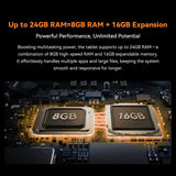 Active 5 Rugged Tablet PC 8.68" - Unisoc T615 Octa-Core, 8GB RAM, 128GB Storage, 6600mAh Battery, Android 15