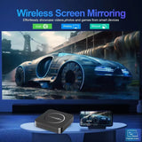 Q3 Android 14 TV Box 8K Set Top Box Allwinner H3 HD 4K 2.4G Wifi 4GB 64GB Smart Streaming Media Player Google Play Youtube