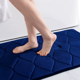 Memory Foam Bathroom Bath Mat Soft Non-Slip Carpet Absorbent Floor Bathroom Rug Shower Carpet Kitchen Decor Foot Mat
