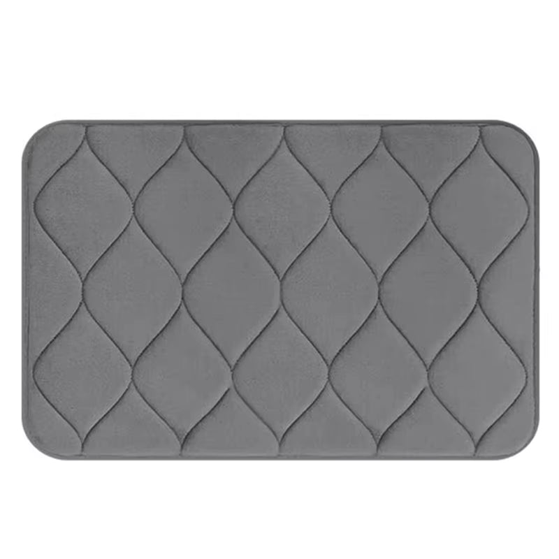 Memory Foam Bathroom Bath Mat Soft Non-Slip Carpet Absorbent Floor Bathroom Rug Shower Carpet Kitchen Decor Foot Mat
