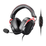 H312 Wired Gaming Headset, 7.1 Surround Sound, 50 Mm Drivers, Noise-Canceling Microphone, Over-Ear Headphones