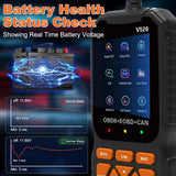 V520 Professional Multi-Language OBD2 Scanner and Diagnostic Tool with Real-Time Data and Fault Error Detection