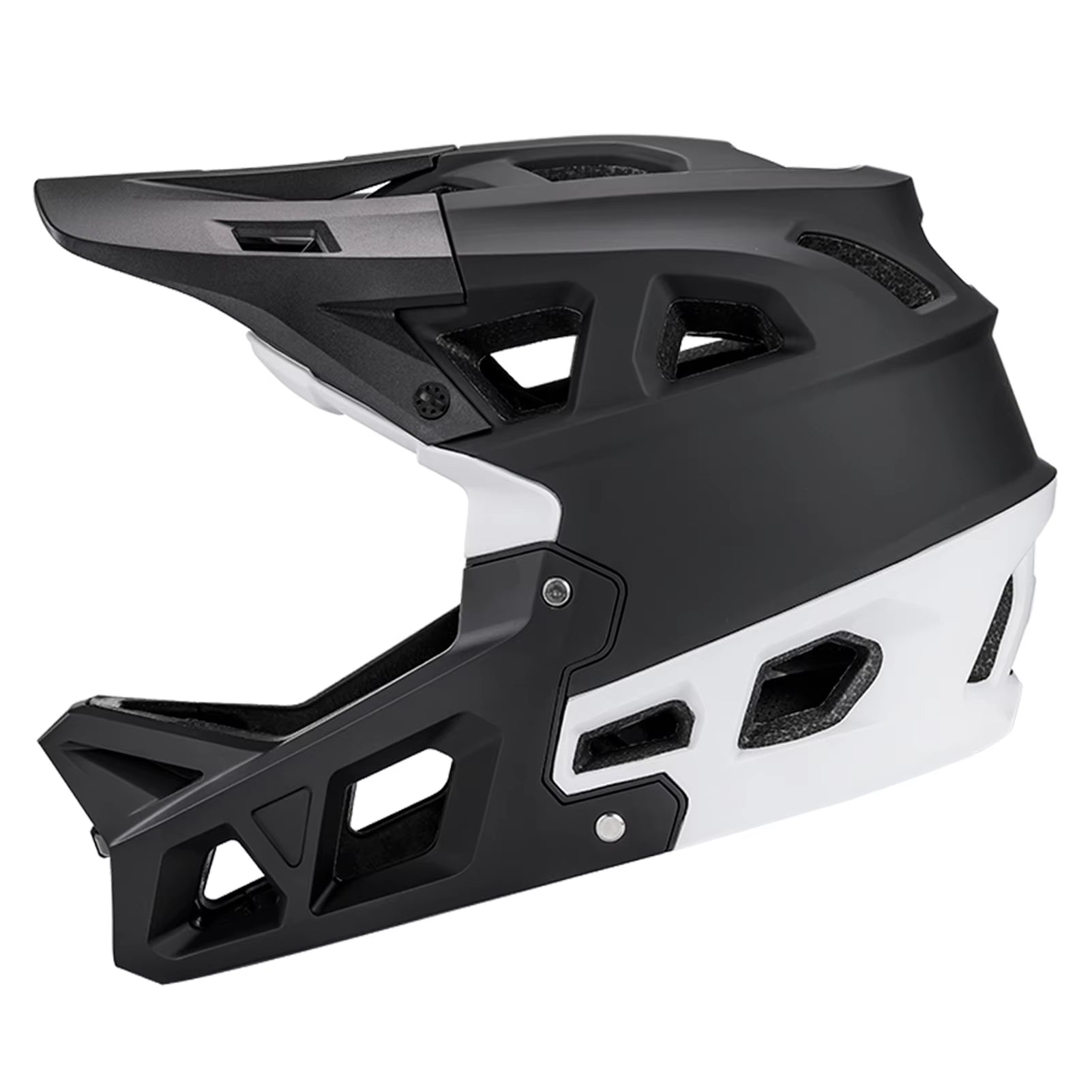 Full Face Mountain Bike Helmet Adult Racing Downhill MTB Helmet for Men/Women Adult Mountain Bike Helmet with Visor over 31 Vent