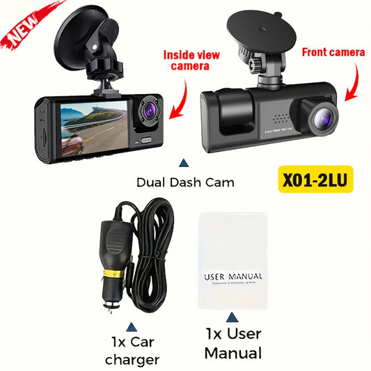 NEW 1080P HD WIFI 2/3Camera Dash Cam for Car Camera Video Recorder Car DVR Front Rear View Camera Night Vision Car Accessories