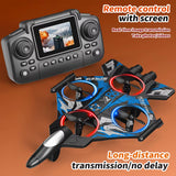 YL86 RC Plane Helicopter Three Speed Switching Aircraft Rolling at 360 °Fighter Hover at Fixed Height RC Drone Toys