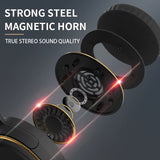 TWS Bluetooth Headphone Wireless Music Headset over the Ear High Fidelity Bass Stereo Sports Bluetooth Earphones with AUX Cable