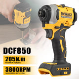 20V Max Lithium Brushless Combo Kit: Cordless Screwdriver, Impact Drill, and Tool Bag