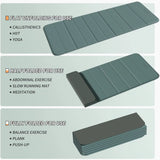12-Fold Non-Slip Yoga Mat 75X26X0.4 Inches for Yoga, Pilates, Strength Training & Meditation