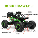 1:12 / 1:16 4WD RC Car 2.4G Radio Control Car Buggy Off-Road Remote Control Cars Trucks Boys Toys for Children