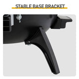 Electric Tabletop Barbecue Grill, Portable Double-Layer Indoor/Outdoor Electric Grill, Black