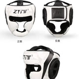 PU Boxing Helmet Leather Safety Protect Boxing Gear Equipment Head Guard Free Fight Sport Headgear