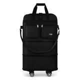 30/36/40 Inch Foldable Expandable Suitcase Bag Water-Resistant Large Capacity Rolling Travel Luggage Bag for Moving Storage