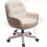 Comfortable Leisure Chair Is Suitable for Home Sedentary Office Chair Girls Bedroom Makeup Chair or Living Room Leisure Chair