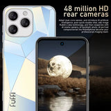 Global Vision I16 Pro Smartphone 5G Android 5300Mah 12GB RAM 512G ROM 6.56Inch 1080X2640Hd 24+48MP 4G Network Mobile Phone