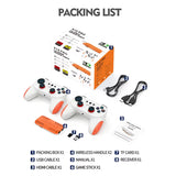 X10 Pro Retro Game Stick 4K Video Game Console 50000+ Games,51+Emulators,Hd Output 2 Wireless Controllers,Plug and Play Computer