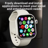 2025 New 4G Full Network Android Smart Watch SIM Card GPS WIFI Rotary Camera Multi Sport Mode Health Tracking Fitness Monitor