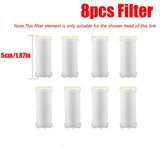 4 Mode High Pressure Shower Head Pressurized Water Massage Showerhead with Filter Handheld Shower Mixer Bathroom Accessories