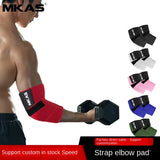 1 Pair Elbow Straps for Weight Lifting Gym Fitness Elbow Wraps Powerlifting Elbow Support Crossfit Deadlift Workout Protector