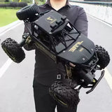 24/28Cm Remote-Controlled Off-Road Vehicle Toy Car Rechargeable Four-Wheel Drive Alloy Climbing Car Children'S Race Xmas Gifts