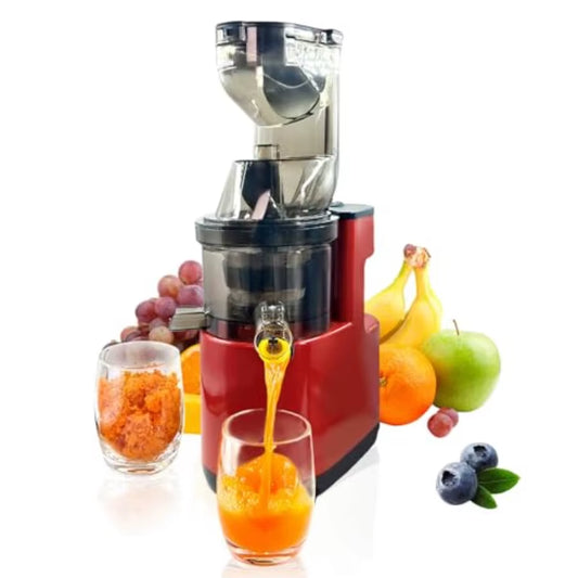 Cold Press Juicer Machine with Slow Masticating Technology High Yield Pulp Separation Multi-Functional for Home and Commercial