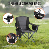 Outdoor Camping Chair 350Lbs High Load Ultralight Folding Chair Portable Beach Hiking Picnic Travel Seat Fishing Tool