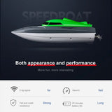 20KM/H Rc Speedboat Remote Control Boat Radio Control Boats 2.4G Double Motor High-Speed Race Boat Water Competitive Toys Kids