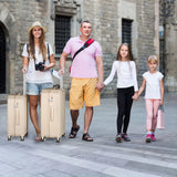 Luggage Set 5Pieces Hard Shell Suitcase Set Family Travel Luggage Suit Business Travel Boarding Luggage with TSA Lock